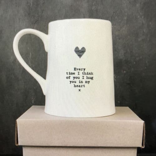Hug you in my heart - gift mug
