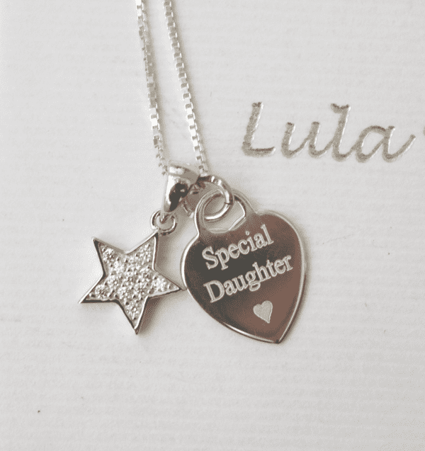 Jewellery gift for a Granddaughter - FREE ENGRAVING