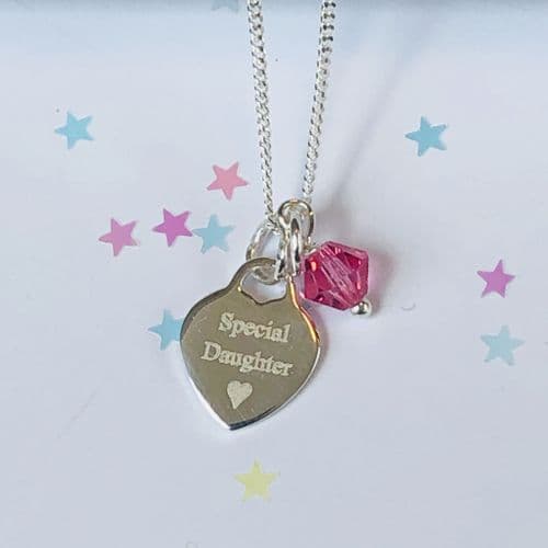 Jewellery gift for a special girl - FREE ENGRAVING