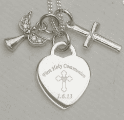 Keepsake First Holy Communion gift for a daughter- FREE ENGRAVING