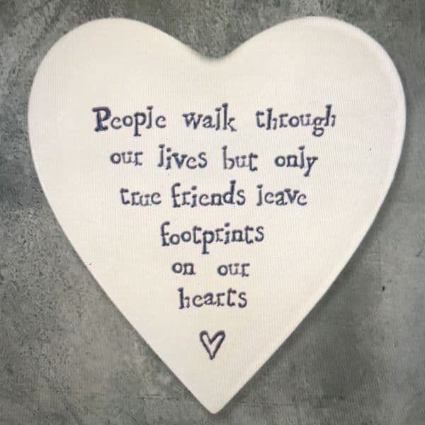 People walk through our lives - coaster gift