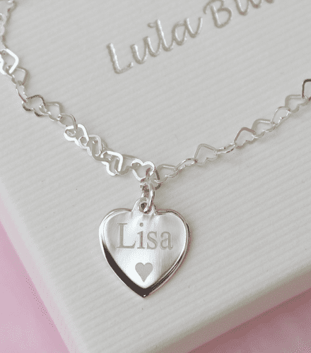 Personalised jewellery gift bracelet - FREE ENGRAVING