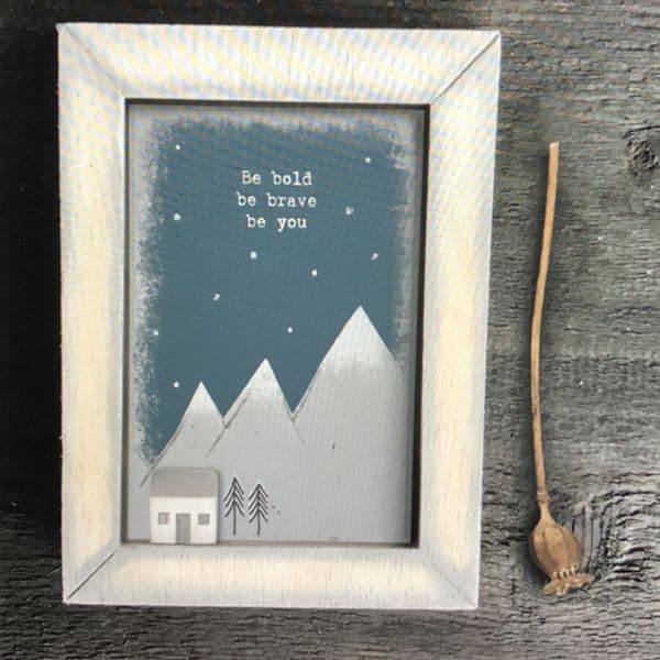 SALE: Be bold, be brave, be you - wooden gift