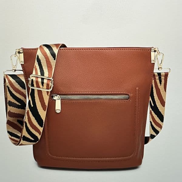 SALE: Crossbody courier bag & strap - various colours