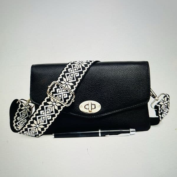 SALE: Faux leather gorgeous bag & strap - various colours