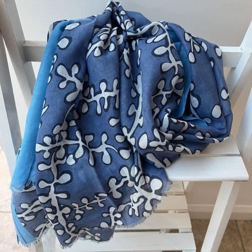 SALE: Gorgeous abstract design scarf - various colours