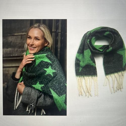 SALE: Gorgeous reversible star scarf - various colours
