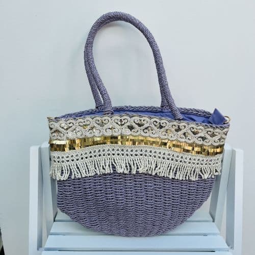 SALE: Gorgeous straw basket bags - various colours