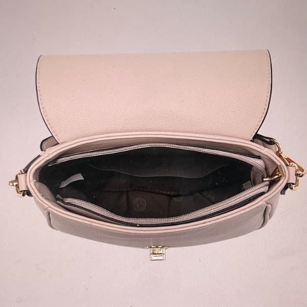 Satchel bag & bag strap gift set -Tan