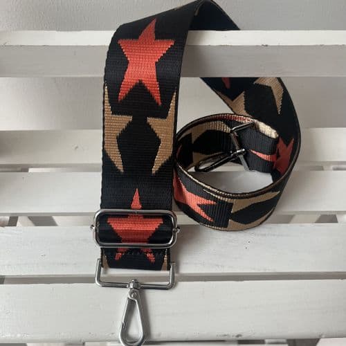 Silver plated bag straps - various colours