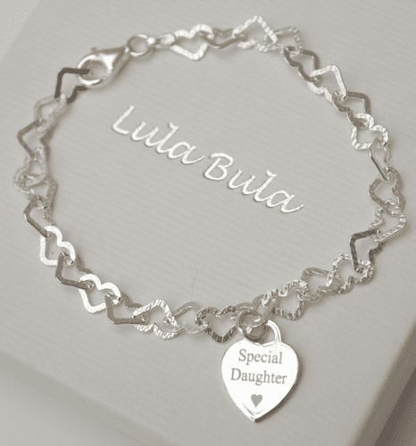 Special Goddaughter gift bracelet - FREE ENGRAVING