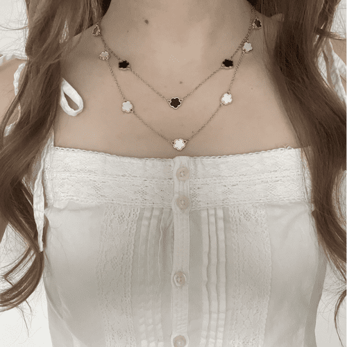 Special Offer: Flower necklace - various colours