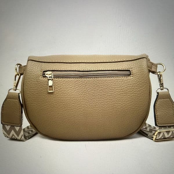 SPECIAL OFFER: Gorgeous crossbody bag with patterned bag strap- various colours
