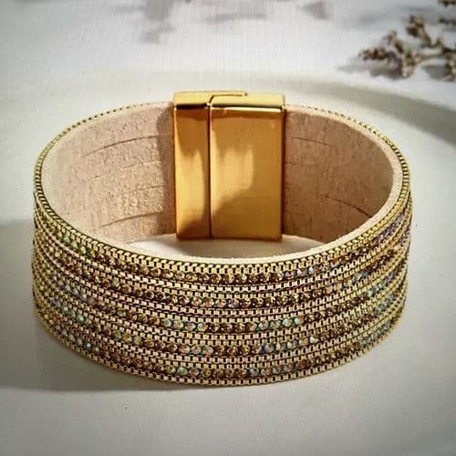 Special Offer: Gorgeous sparkle bracelet - gold