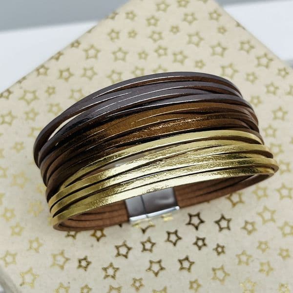 Special Offer: Leather strands bracelet