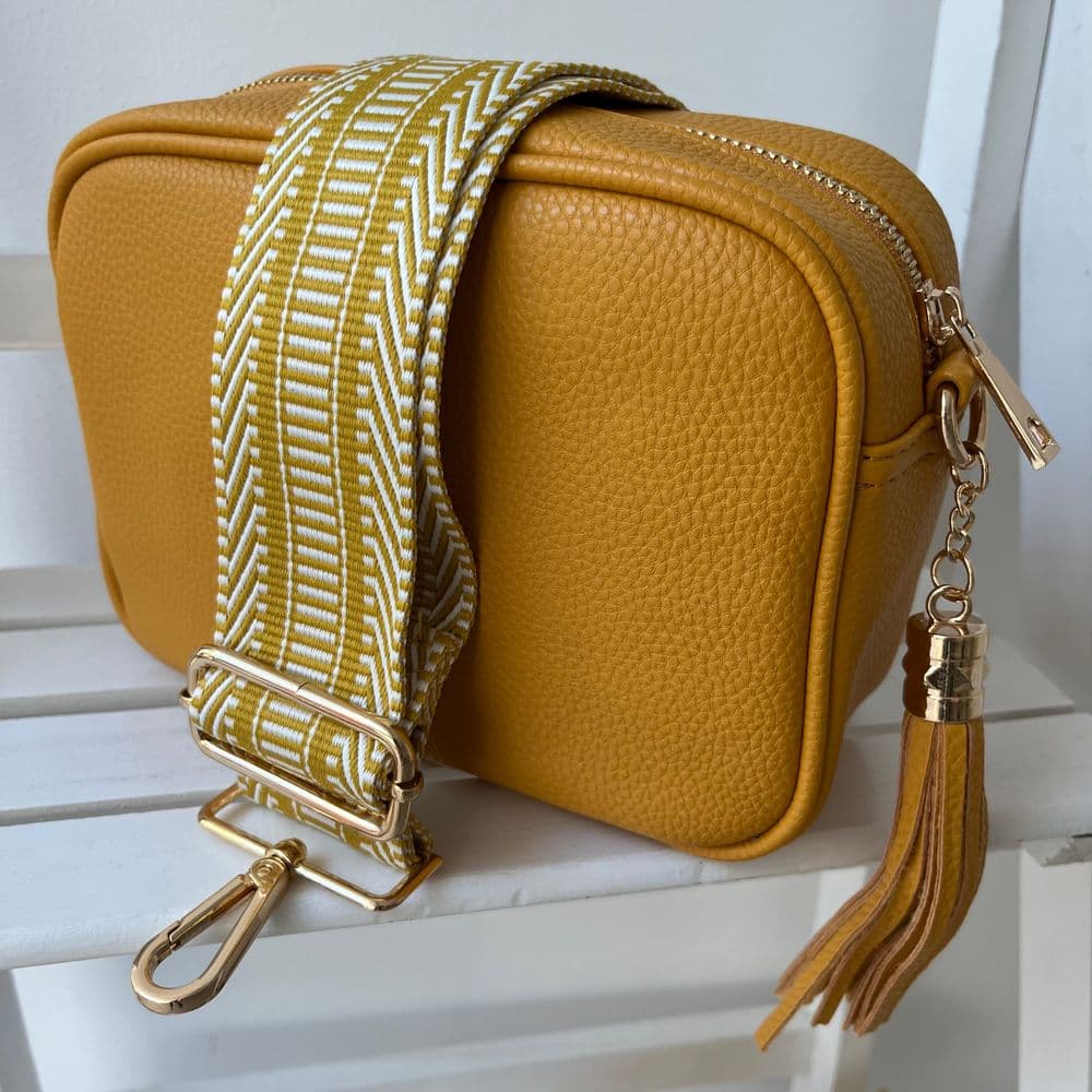 Yellow bag strap hotsell