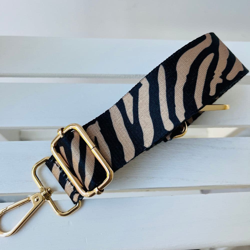 SPECIAL OFFER Zebra print bag strap various colours