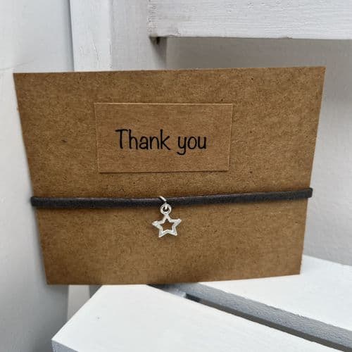 Wish bracelet - various colours & charms