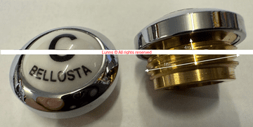 Romina Bellosta Original Smooth Ring Chaud & Froid Tap Indice Chrome MAG-i2 - Bespoke Part