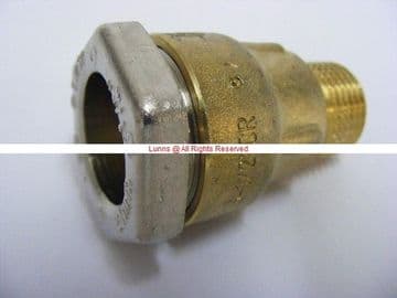1/2 Durapipe Polyorc 21mm OD x 1/2" BSP Male Thread (20.5mm OD) - Bespoke Part