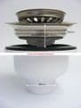110mm Basket Strainer Waste - Made To Order Bespoke Part