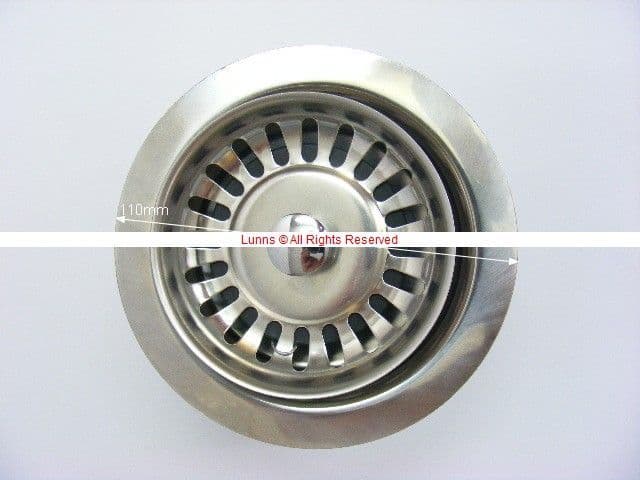 110mm Basket Strainer Waste - Made To Order Bespoke Part