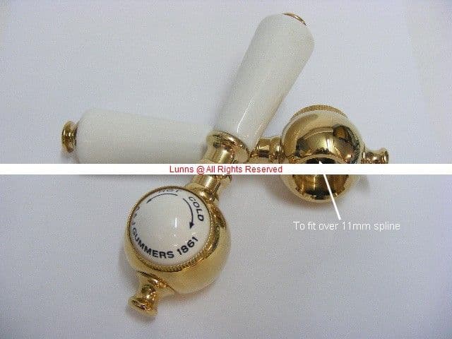 A&J Gummers 11mm  Shower Lever B5415008 DIV2 - Bespoke Part