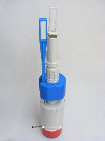 ABA AMC Red Bottom Flush Valve ABA0070 TR20 - Bespoke Part