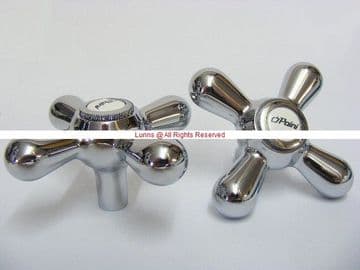 Abiante Paita Long Neck 20 Spline Cross Handle (Pair) Bespoke Part AL31