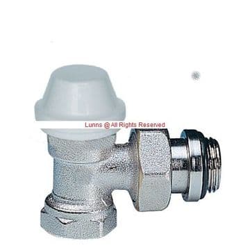 Adia 1" BSP Commercial Lockshield Angled Radiator Valve - Bespoke Part