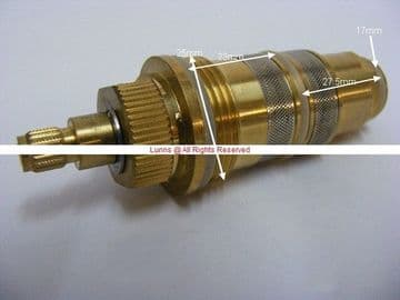 Alba 3 Ring BDYT Screw In Thermostatic Shower Cartridge POLY SC62 - Bespoke Part