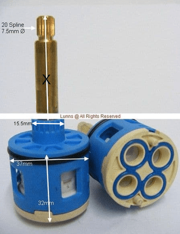 Albacore 37 4 Hole 4 Pos. Narrow Neck Diverter SC39A - Bespoke Part