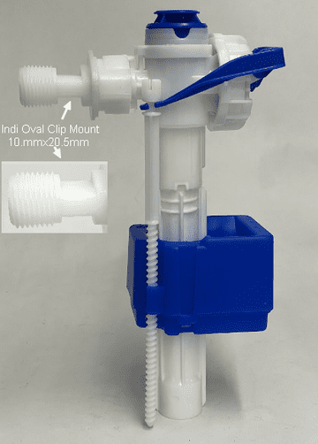Albacore 6924 Oval Neck Inlet Float Valve W54UL87IN OFC32 - Bespoke Part