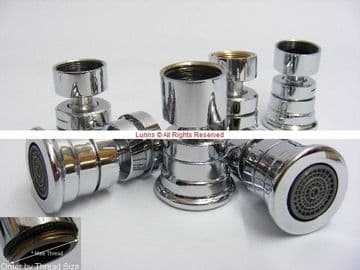 Albacore Screw On Sink Mixer Swivel Nozzle (Select from M16, M18, M20, M20.5, M22 & M24) AS44AV - Bespoke Part