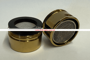 ANT M28 Anti Splash Tap Aerator Gold  MAG5 - Bespoke Part (1)