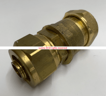 ANTLER 20mm Underfloor Pipe MLP/PEX x 22mm Copper Coupler - Bespoke Part