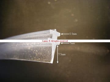 Aqafix C4006 Multipanel Bath Screen Seal 1100mm