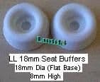 Aqafix LL 18mm Round seat Buffers set of 4