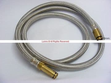 Aqualisa Braided K Series Tower Column Shower Hose OFC22 - Bespoke Part