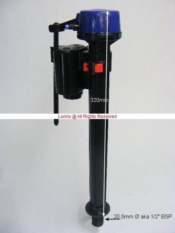 Ara WDI 320 Black Inlet Valve FV18 - Bespoke Part