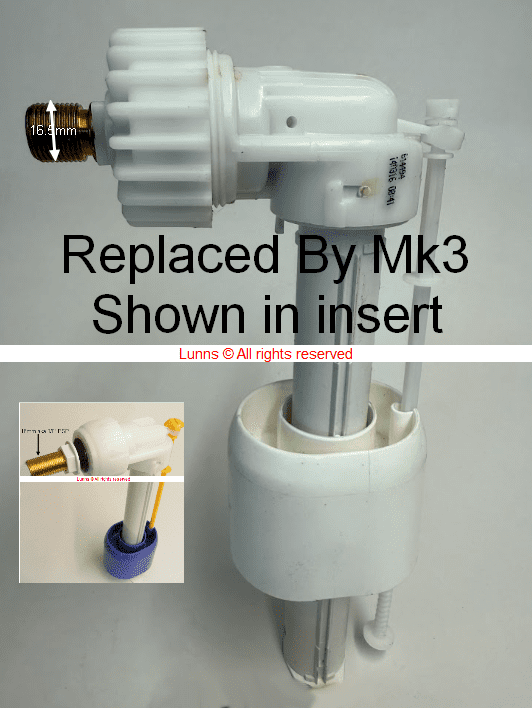 Arcadia&PNC MK3 3/8 Float Valve DVC0200-2 aka Duo Compact Pneu Compact Inlet EDL102 -Bespoke Part