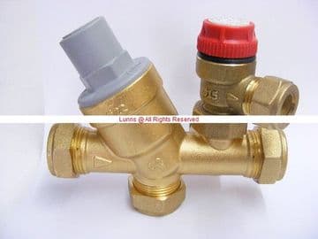 Arius 2017 Combi Group Inlet Valve 6 Bar PRV - Bespoke Part