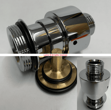 Armitage Cylindrical Diverter Chrome - Bespoke Part