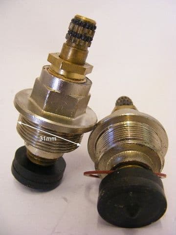 Armitage Deltaflow SilverSpa Original BATH Round Spline Valve EACH - Bespoke Part