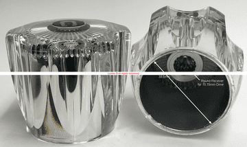 Armitage Deltaflow SilverSpa Original BATH Round Spline Valve EACH RIC2- Bespoke Part