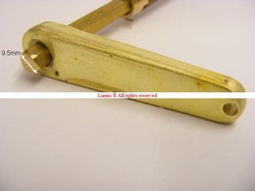 Armitage HLLA Hexagonal Hole Metal Arm - 10mm Hex Hole x 73.5mm Hole to Hole (Centres) I544385PKITDDM Bespoke Part