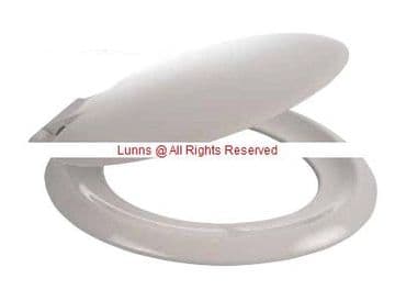 Armitage Original Pattern DF Seat White 370mm Wide-400to435mm Projection - Bespoke Part