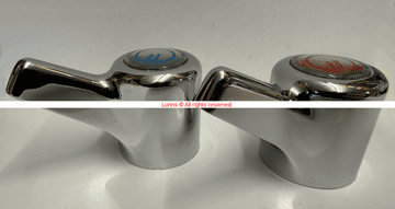 Armitage S8035AA Millenia QT Lever Handles Chrome Pair RIKT2 - Bespoke Part