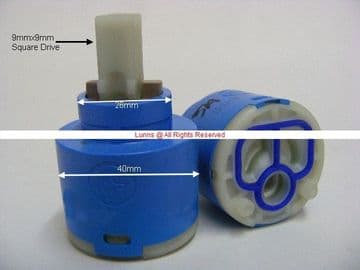 B&Q 40mm K Flow Cassette C15A - Bespoke Part