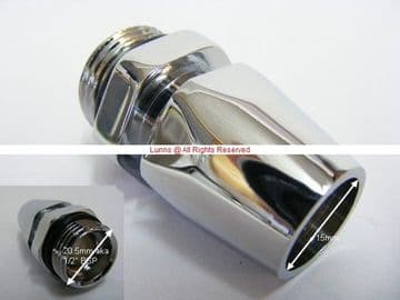 Bank 15mmx1/2"BSP Shower Outlet Nipple DIV3V